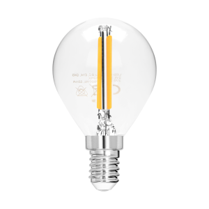 Żarówka LED FILAMENT C E14 G45 2 W 250 lm 4000 K
