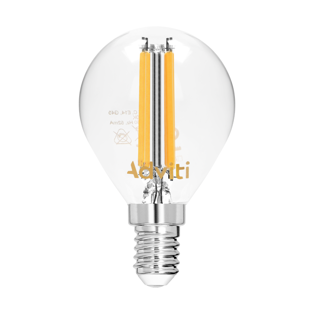 LED bulb FILAMENT C E14 G45 4 W 470 lm 4000 K