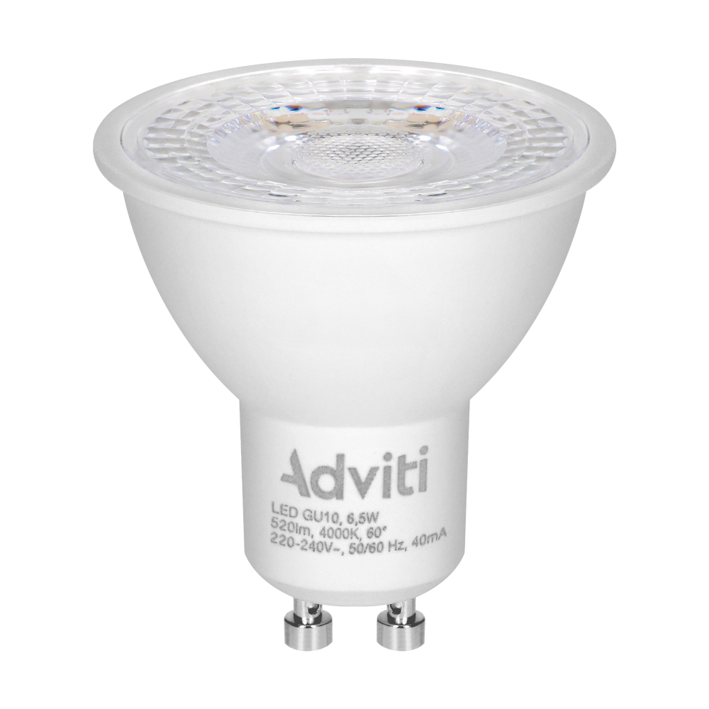LED bulb GU10 6.5 W 520 lm 4000 K 60° DIMM  