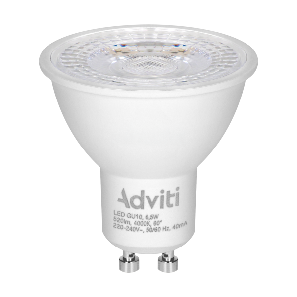 LED bulb GU10 6.5 W 520 lm 4000 K 60° DIMM  