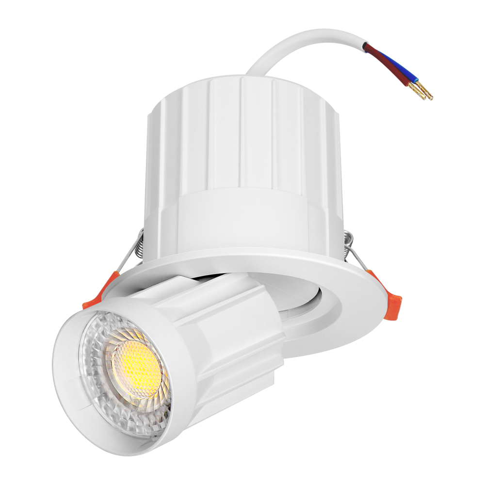 HEMERA LED Downlight 2w1, 7 W, 650 lm, 3000/4000/6500 K, biała