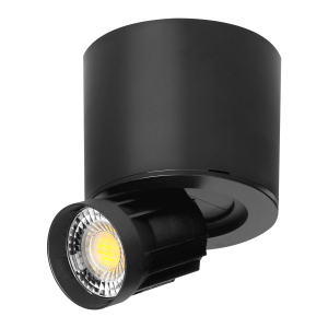 HEMERA LED Downlight 2-in-1,7 W, 650 lm, 3000/4000/6500 K, black