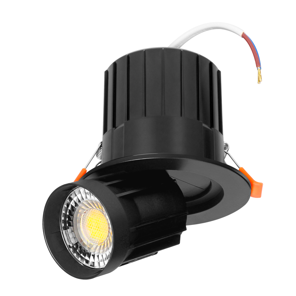 HEMERA LED Downlight 2-in-1,7 W, 650 lm, 3000/4000/6500 K, black