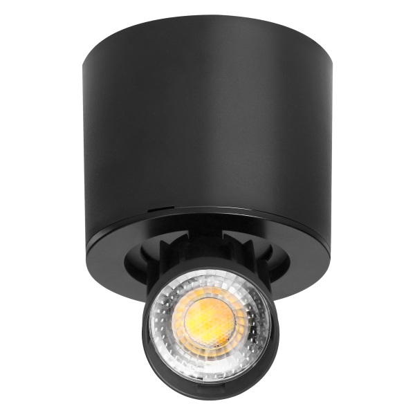 HEMERA LED Downlight 2-in-1,7 W, 650 lm, 3000/4000/6500 K, black