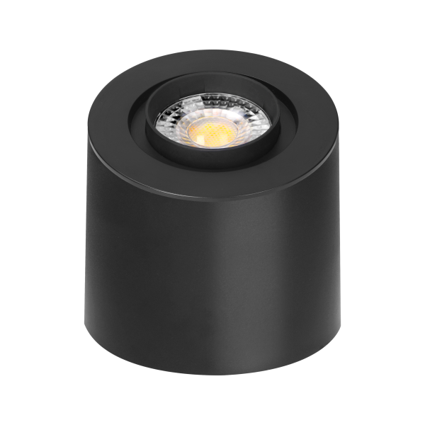 HEMERA LED Downlight 2-in-1,7 W, 650 lm, 3000/4000/6500 K, black