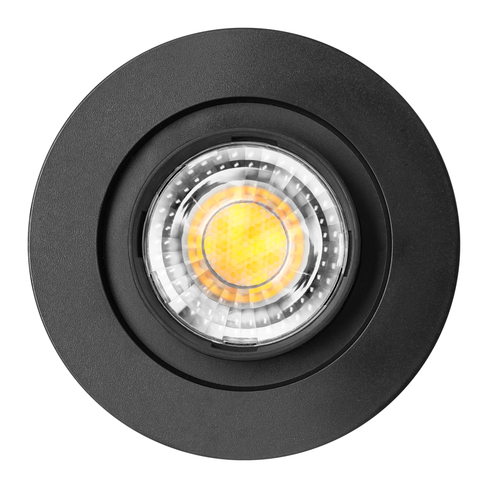 HEMERA LED Downlight 2-in-1,7 W, 650 lm, 3000/4000/6500 K, black