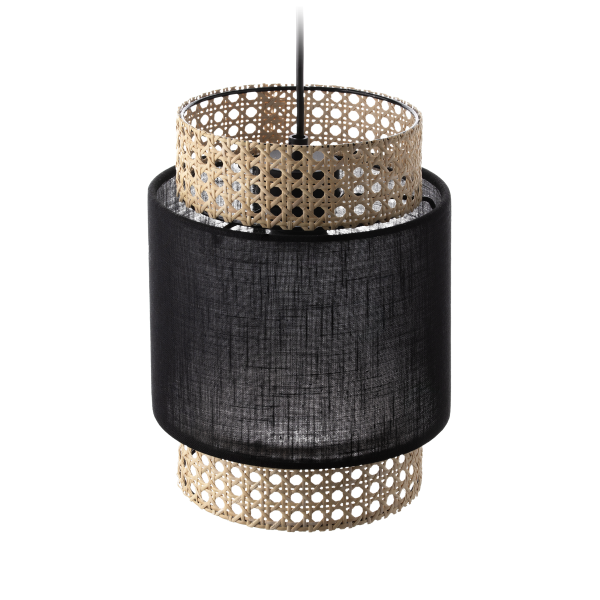 LANA 200 1P, lampa wisząca, E27  max.60W, czarna