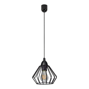 WAYA lampa wisząca, moc max. 1x18W, E27, czarna