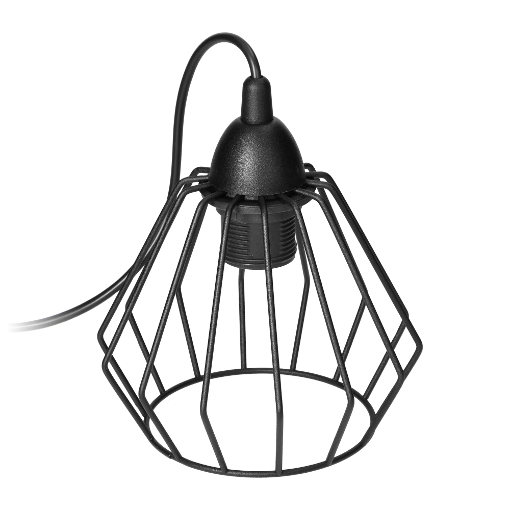 WAYA lampa wisząca, moc max. 1x18W, E27, czarna