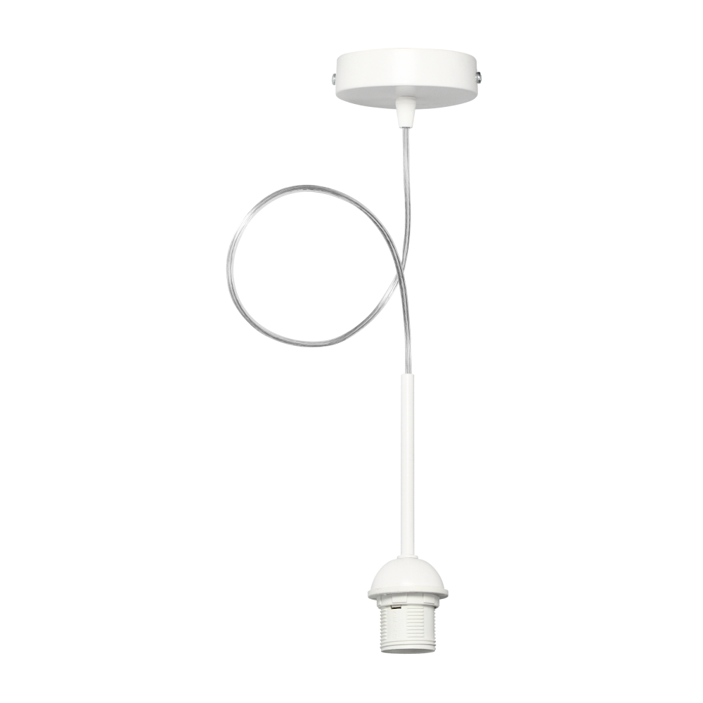 ROLLO lampa wisząca, moc max. 1x15W, E27, biała