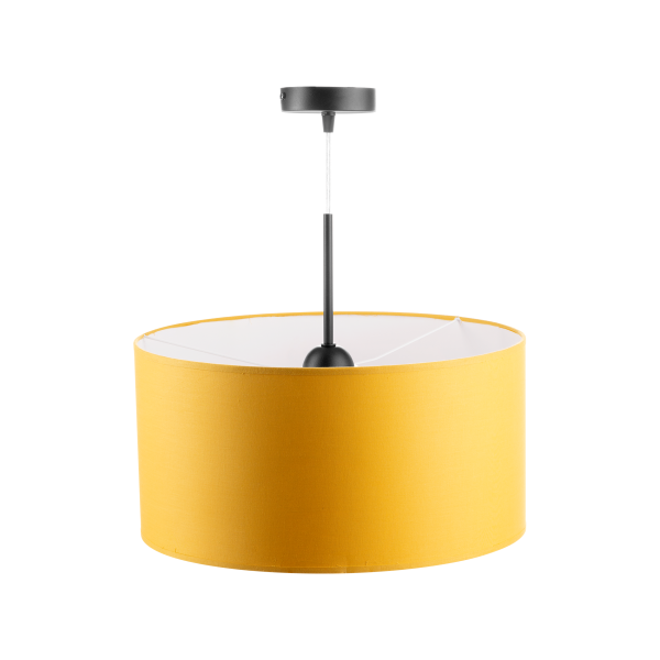 ROLLO pendant lamp, max. power 1x15W, E27, mustard yellow