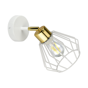WAYA wall lamp, max. power 1x60W, E27, white