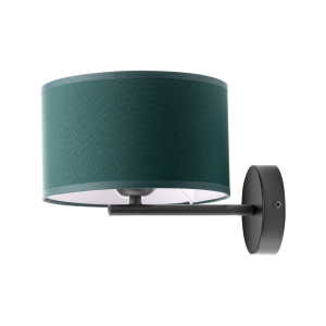 ROLLO wall lamp, max. power 1x15W, bottle green color