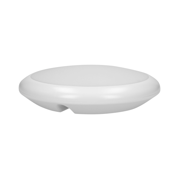 LAPIS LED 12W, plafon oświetleniowy, 800lm, IP65, 4000K, IK10, poliwęglan mleczny, biały