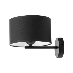 ROLLO wall lamp, max. power 1x15W, black