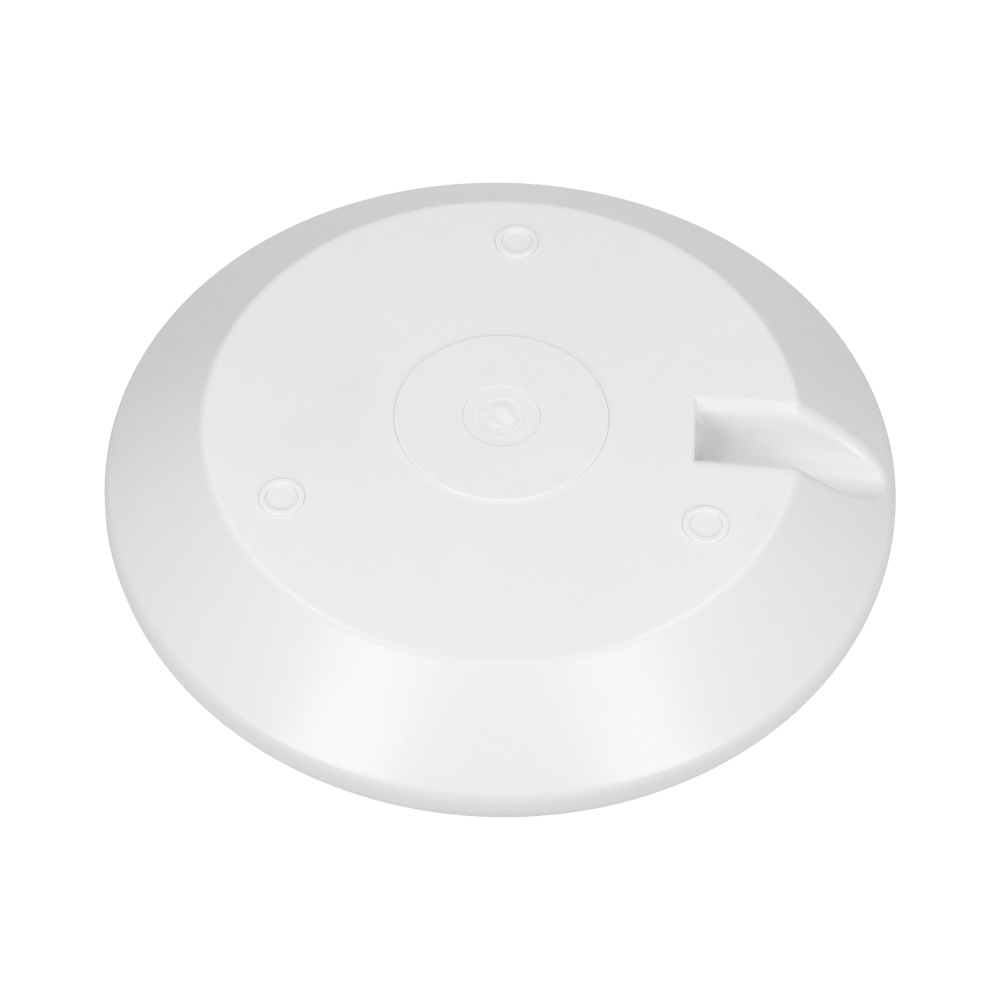 LAPIS LED 12W, plafon oświetleniowy, 800lm, IP65, 4000K, IK10, poliwęglan mleczny, biały