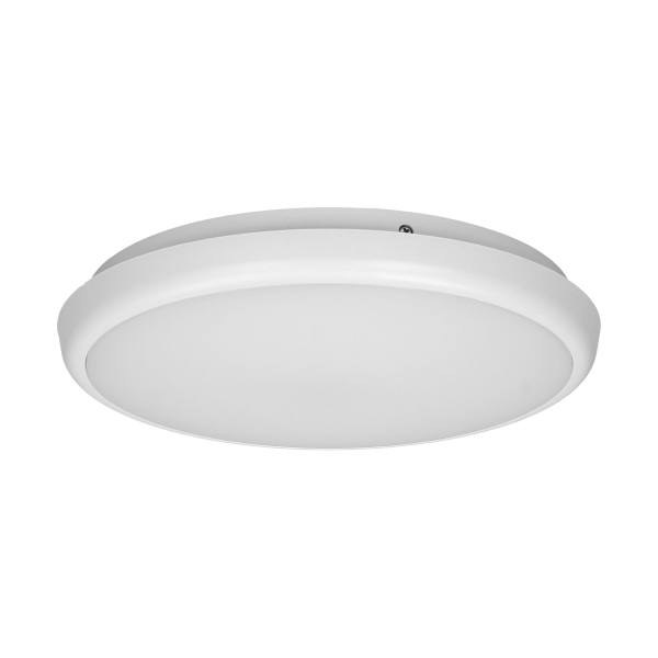 CERS LED 16W, plafon oświetleniowy, 1300lm, IP65, 4000K, poliwęglan mleczny, biały
