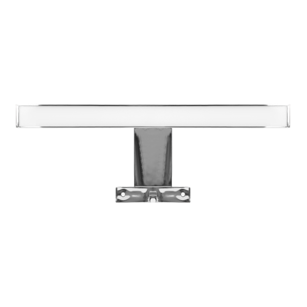 NORTES LED 5W, lampa nad lustro, 320lm, 4000K, dł. 30 cm, plastik, srebrna NORTES LED 5W, lampa nad lustro, 320lm, 4000K, dł. 30 cm, plastik, srebrna