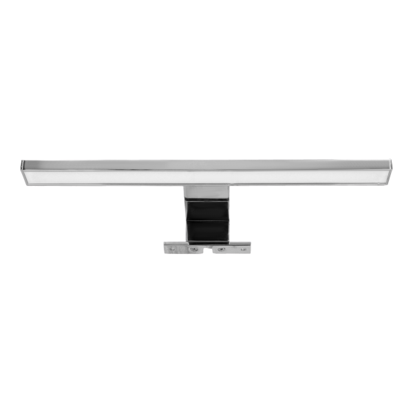 NORTES LED 5W, lampa nad lustro, 320lm, 4000K, dł. 30 cm, aluminium, srebrna NORTES LED 5W, lampa nad lustro, 320lm, 4000K, dł. 30 cm, aluminium, srebrna