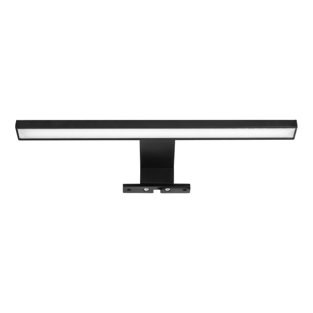 NORTES LED 5W, mirror lamp, 320lm, 4000K, 30 cm long, aluminium black