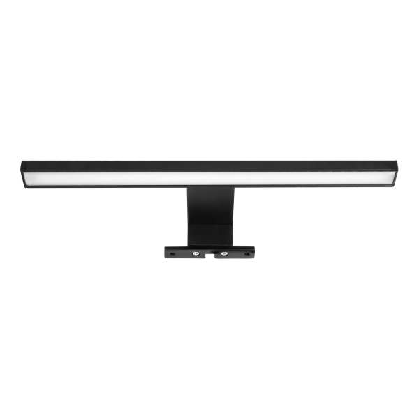 NORTES LED 5W, mirror lamp, 320lm, 4000K, 30 cm long, aluminium black NORTES LED 5W, mirror lamp, 320lm, 4000K, 30 cm long, aluminium black