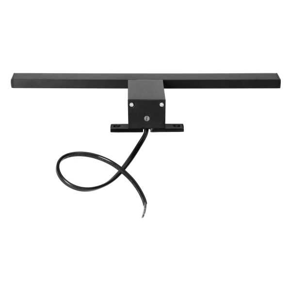 NORTES LED 5W, mirror lamp, 320lm, 4000K, 30 cm long, aluminium black NORTES LED 5W, mirror lamp, 320lm, 4000K, 30 cm long, aluminium black