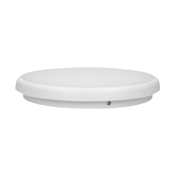 CERS LED ceiling light, 16W, 1300lm, IP65, 4000K, milky PC, white