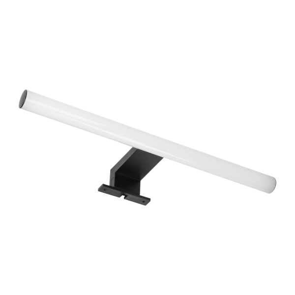 PEEGEL LED 6W, lampa nad lustro, 540lm, 4000K, dł.40 cm, tworzywo sztuczne+akryl, czarna PEEGEL LED 6W, lampa nad lustro, 540lm, 4000K, dł.40 cm, tworzywo sztuczne+akryl, czarna
