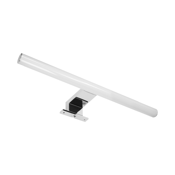 PEEGEL LED 9W, lampa nad lustro, 810lm, 4000K, dł. 60 cm, tworzywo sztuczne+akryl, srebrna PEEGEL LED 9W, lampa nad lustro, 810lm, 4000K, dł. 60 cm, tworzywo sztuczne+akryl, srebrna