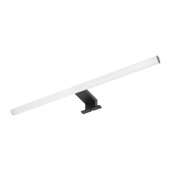 PEEGEL LED mirror lamp, 9W, 4000K, 60 cm long, plastic + acrylic, black PEEGEL LED mirror lamp, 9W, 4000K, 60 cm long, plastic + acrylic, black