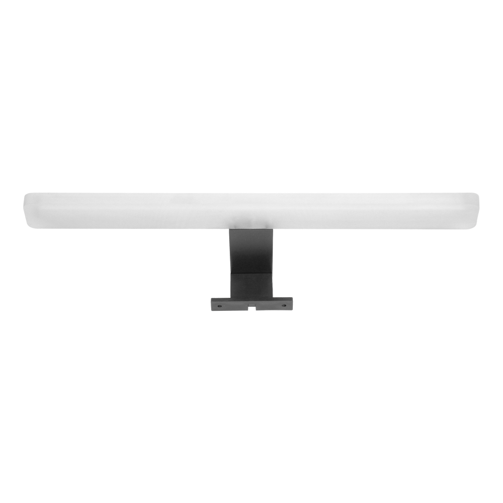 ESPELLO LED 6W mirror lamp, 510lm, 4000K, 40 cm long, aluminium+acrylic, black