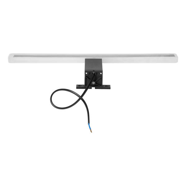 ESPELLO LED 6W mirror lamp, 510lm, 4000K, 40 cm long, aluminium+acrylic, black