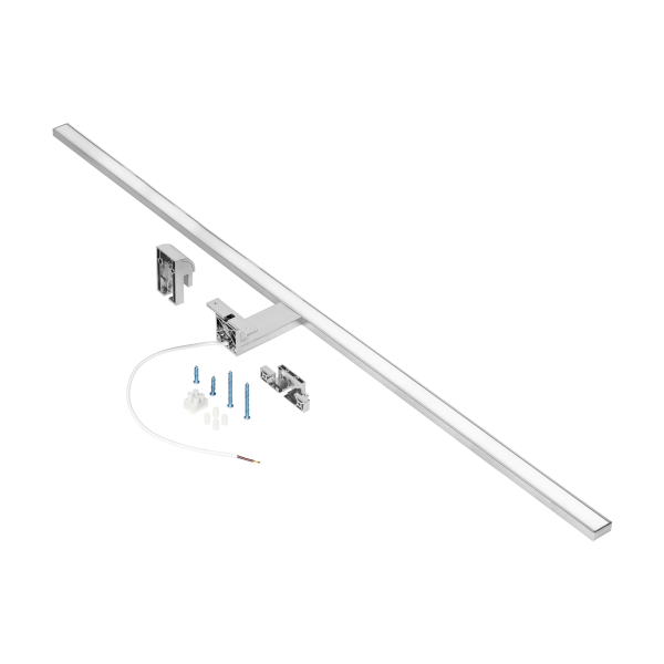 NORTES LED 18W, lampa nad lustro, 1600lm, 4000K, dł. 100 cm, aluminium